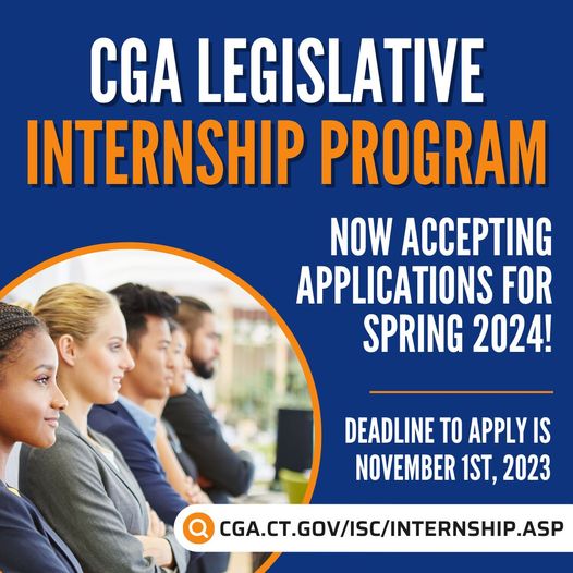 College Student CGA Legislative Internship • CT General Assembly